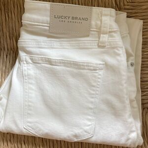 White jeans lucky brand “Lolita”